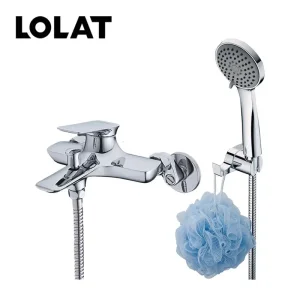 LOLAT單槍淋浴水龍頭組-鉻色SNX2586H