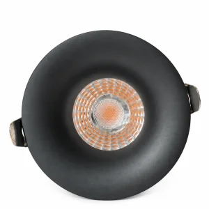 7.5cm 內縮防眩崁燈 10W 黑色