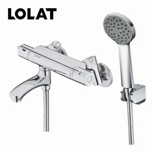 LOLAT恆溫小淋浴水龍頭組-鉻色STN2568H
