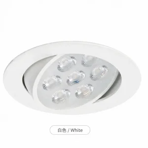 9.5公分LED崁燈 9W 白色／黑色